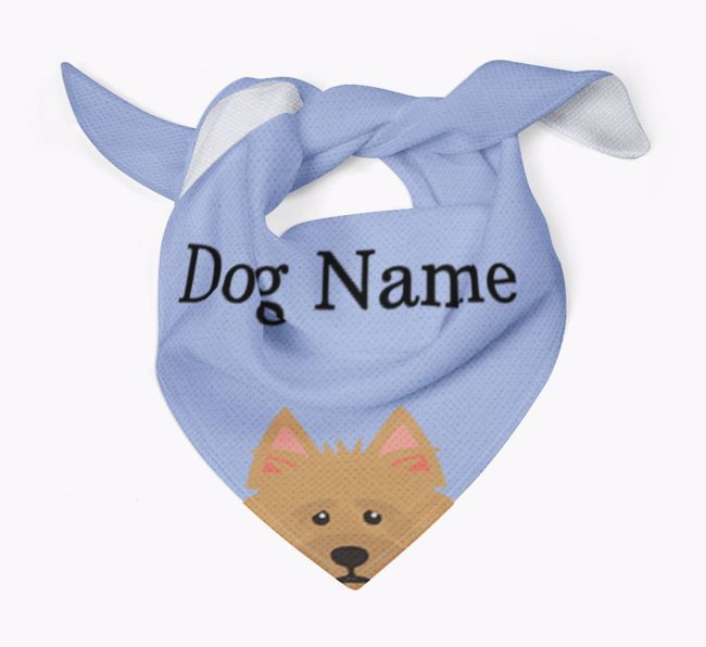 Personalized Dog Bandana with Peeking Yappicons for {dogsName}